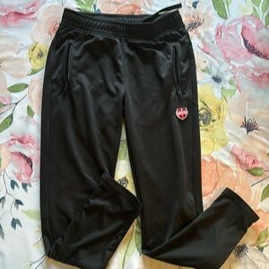 Kids Lotto Black Athletic Pants